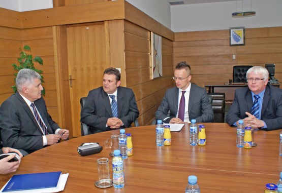 Zamjenik predsjedavajućeg Doma naroda dr. Dragan Čović razgovarao sa državnim sekretarom za vanjske poslove Mađarske